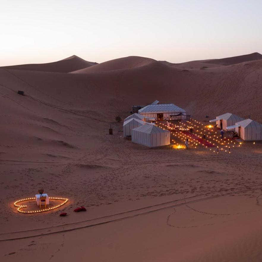 sand rose luxury camp Merzouga Exterior foto