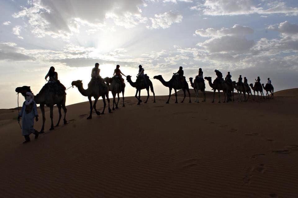 sand rose luxury camp Merzouga Exterior foto