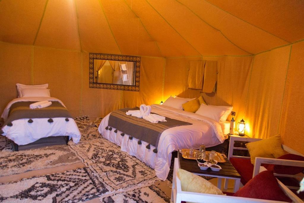 sand rose luxury camp Merzouga Exterior foto